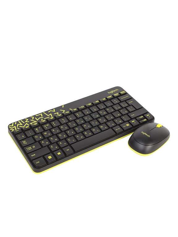 Беспроводная клавиатура + мышь Logitech MK240 Nano