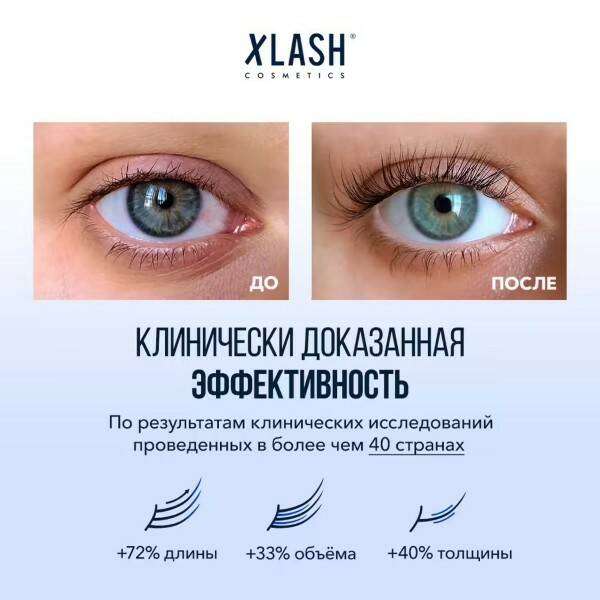 Сыворотка для роста ресниц XLASH Eyelash serum, 3 мл