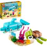 Конструктор LEGO CREATOR 31128 Дельфин и черепаха, 137 деталей (с Озон картой)