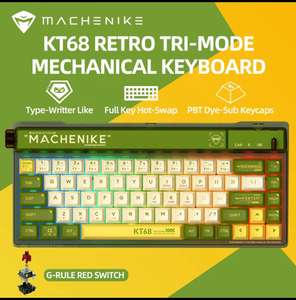 Механическая клавиатура Machenike KT68 (65%, 2.4G+Bluetooth+проводной режим)
