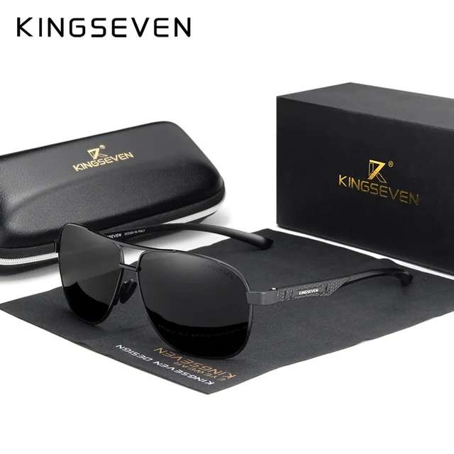 Мужские солнцезащитные очки KINGSEVEN, 4 варианта