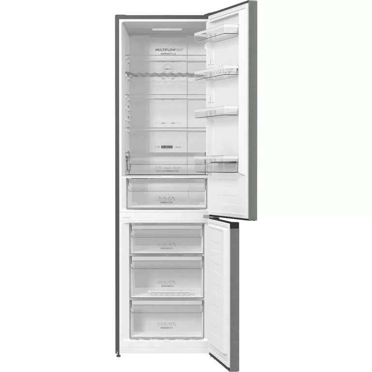 Холодильник Gorenje NRK6202AXL4 No Frost, 200 см.