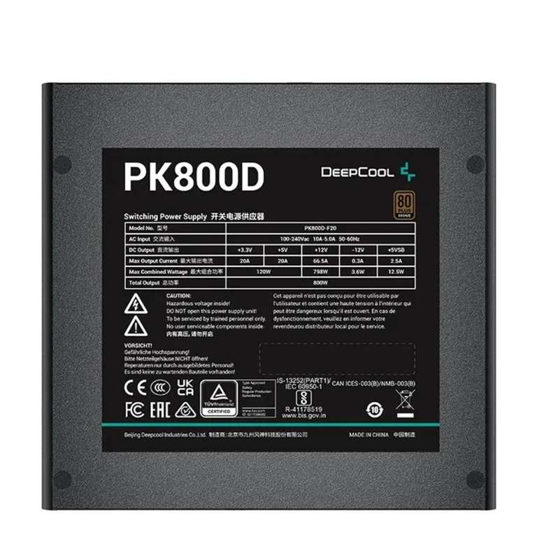 Блок питания DEEPCOOL PK800D