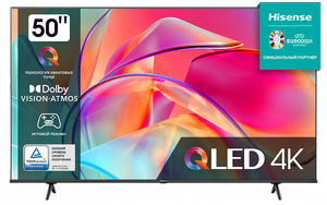 50" 4K Телевизор Hisense 50E7KQ QLED, Smart TV (цена с ozon картой)