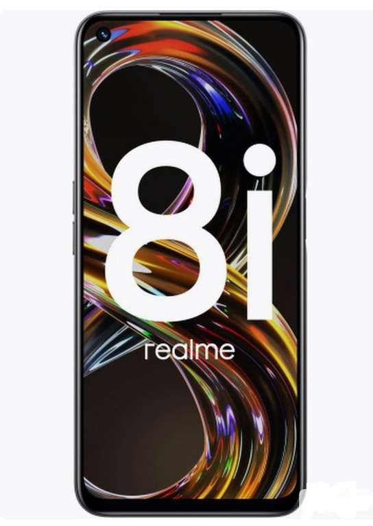 Смартфон Realme 8i 4/128 ГБ RU черный