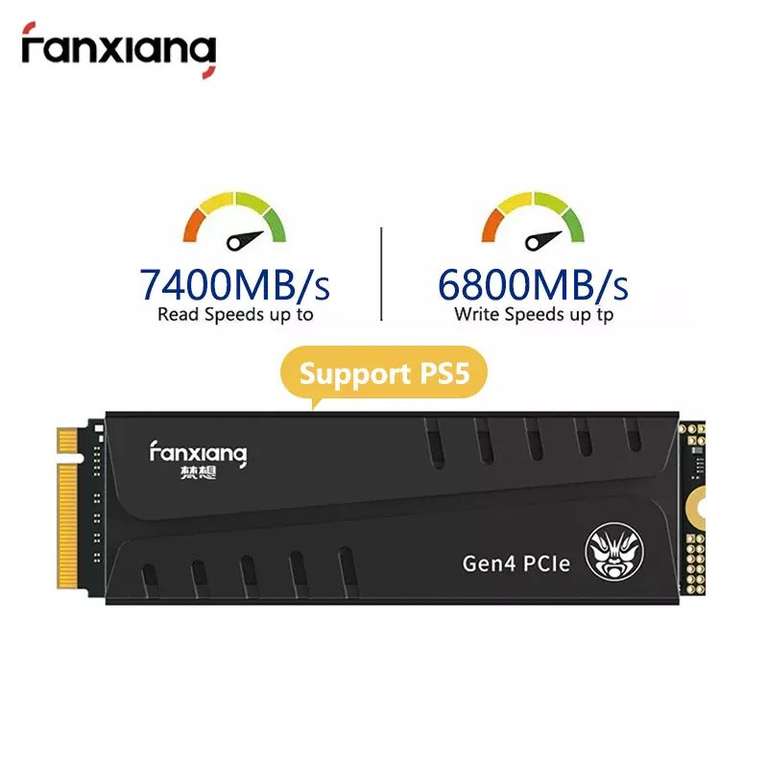 SSD-накопитель Fanxiang S770 1Tb pcie 4.0 nvme