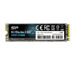 SSD диск SILICON POWER SP001TBP34A60M28 1Тб/ 2280 / PCI-E / 2200-1600 Мб/с