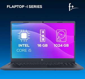 Ноутбук F+ FLAPTOP I-series, 15,6", i5-1235U, RAM 16 ГБ, SSD 1024 ГБ, Intel UHD Graphics, Windows 11 Home (Ozon Карта)