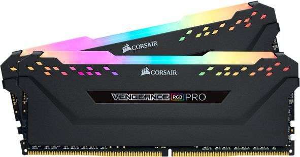 Модуль памяти Corsair Vengeance RGB Pro 2x8ГБ (3600 Мгц, 18 CL, гарантия на 83 года)