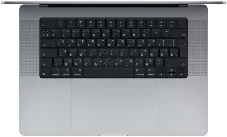 14.2" Ноутбук Apple Macbook Pro 14 Late 2021 16/512ГБ RU MKGP3RU/A, серый космос Ростест