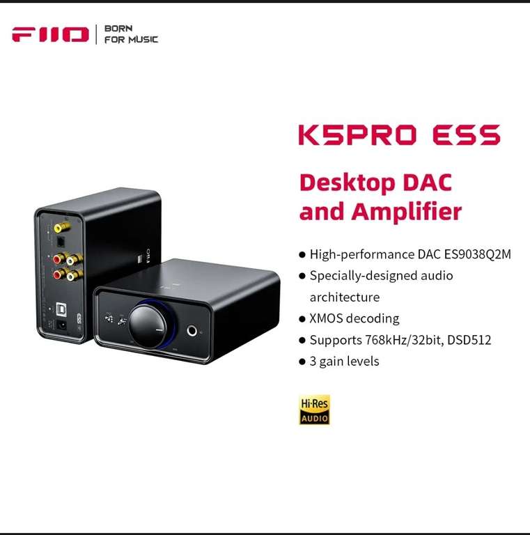ЦАП и усилитель FiiO K5 Pro ESS