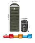 Спальный мешок Naturehike U150 army green