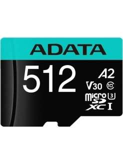 ADATA Карта памяти MICRO SDXC 512GB