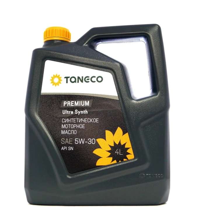 Моторное масло, TANECO Premium Ultra Synth, 5W-30 Синтетическое 4 л