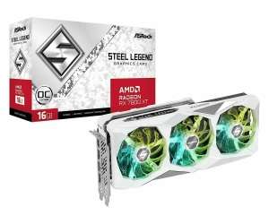Видеокарта Asrock Steel Legend OC Radeon RX 7800 XT 16 GB (цена при оплате картой Альфа банка)