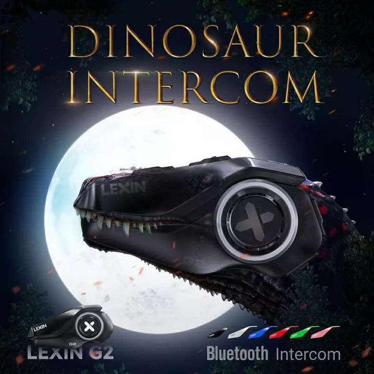 Мотоциклетная Bluetooth-гарнитура для шлема Lexin G2
