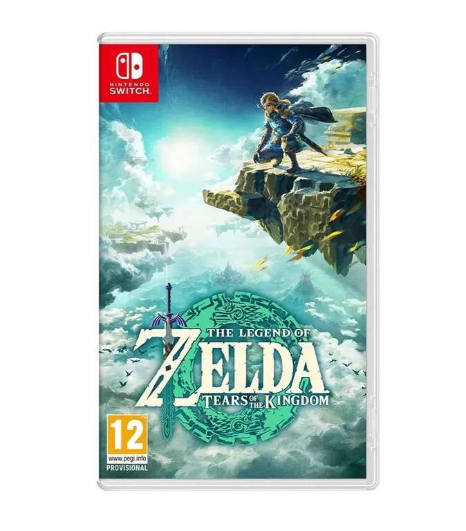 [Nintendo Switch] The Legend of Zelda: Tears of the Kingdom (Русская версия), из-за рубежа, Б/У