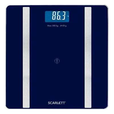 Напольные весы диагностические Scarlett SC-BS33ED111, Bluetooth (по Ozon карте)