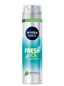 Гель для бритья NIVEA Men Fresh Kick, 200 мл