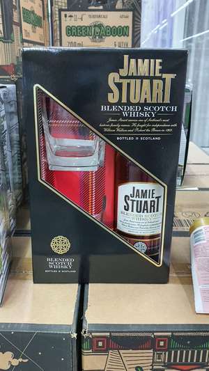 [Ижевск] Виски Jamie Stuart 0.5л +2 стакана