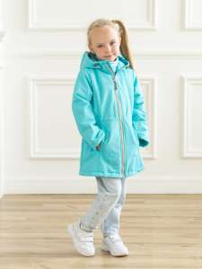 Куртка для девочки демисезонная Arctic Kids 70-050, мембрана (рр 116 - 146) на Tmall