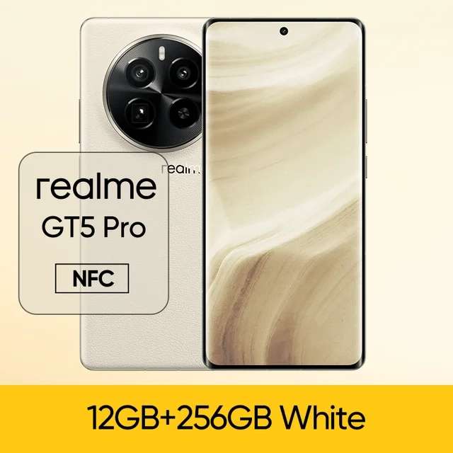 Смартфон Realme GT5 Pro, 12/256ГБ global (из-за рубежа, пошлина 2862₽)