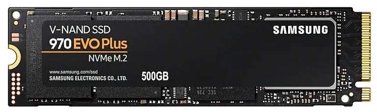 Твердотельный накопитель Samsung 970 EVO Plus 500 ГБ M.2 MZ-V7S500BW