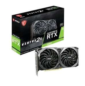 Видеокарта MSI GeForce RTX 3060 12 ГБ (VENTUS 2X 12G OC LHR), rev. 2.0 (LHR)