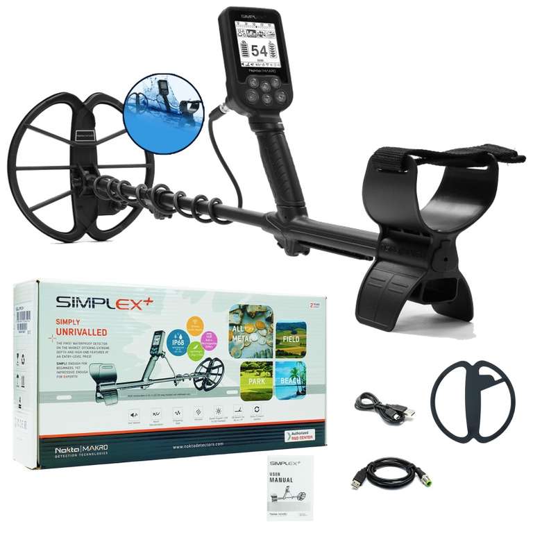 Металлоискатель Nokta makro simplex Plus