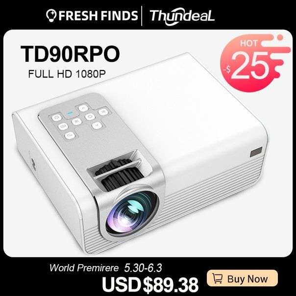 FullHD проектор ThundeaL TD90 Pro
