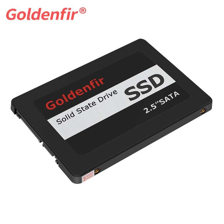 Накопитель SSD Goldenfir 512GB, Чтение 550 мб/с, Запись 500 мб/с, QLC, Ресурс 280Тб