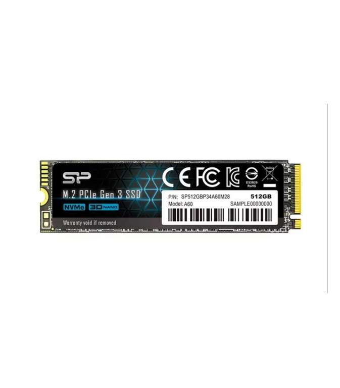 SSD диск Silicon Power P34A60 512ГБ (SP512GBP34A60M28)