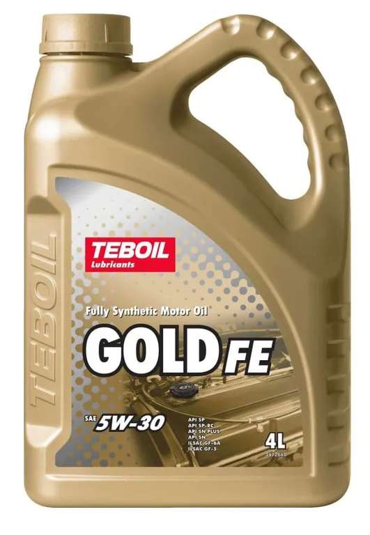 Моторное масло TEBOIL teboil gold fe 5W-30 (цена с ozon-картой)