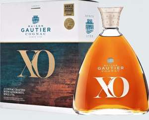 Коньяк Gautier XO, 0.7л, Франция, в подарочной упаковке