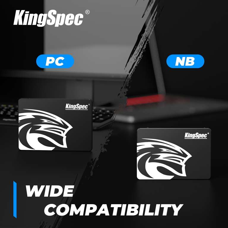 SSD диск 2.5" Kingspec 1 Tb