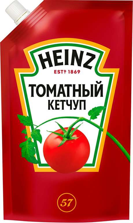 Кетчуп Хайнц томатный, 320 г