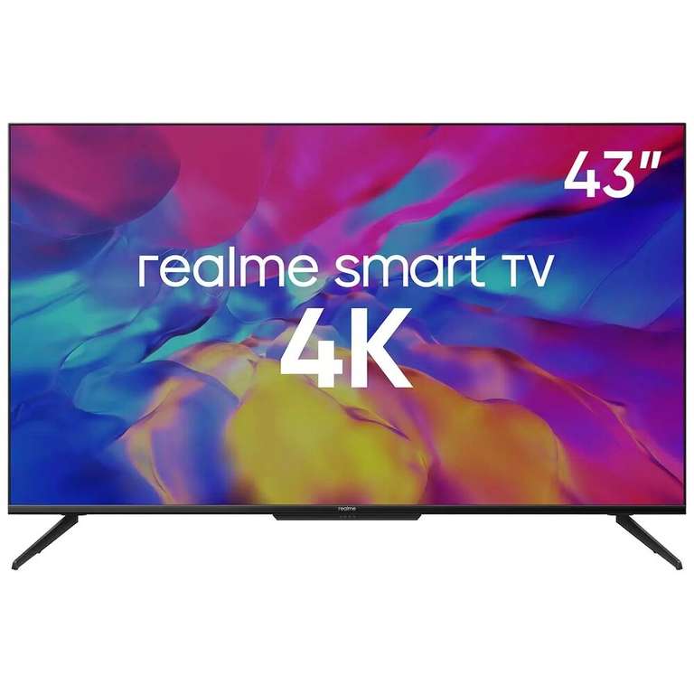 4K Телевизор Realme RMV2004, 43" 109 см (возврат 12246 бонусов)