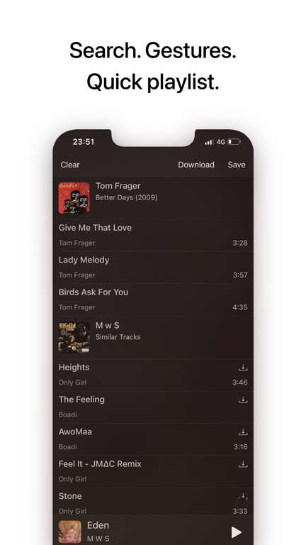 [iOS] Glazba - Music Player