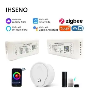 Умный контроллер светодиодной ленты RGBCW Zigbee 2шт. (из-за рубежа)