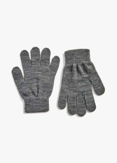 Базовые перчатки для мальчиков FunDay VABT51-97 серый и черный в FunDay