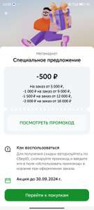 Мегамаркет Coupons