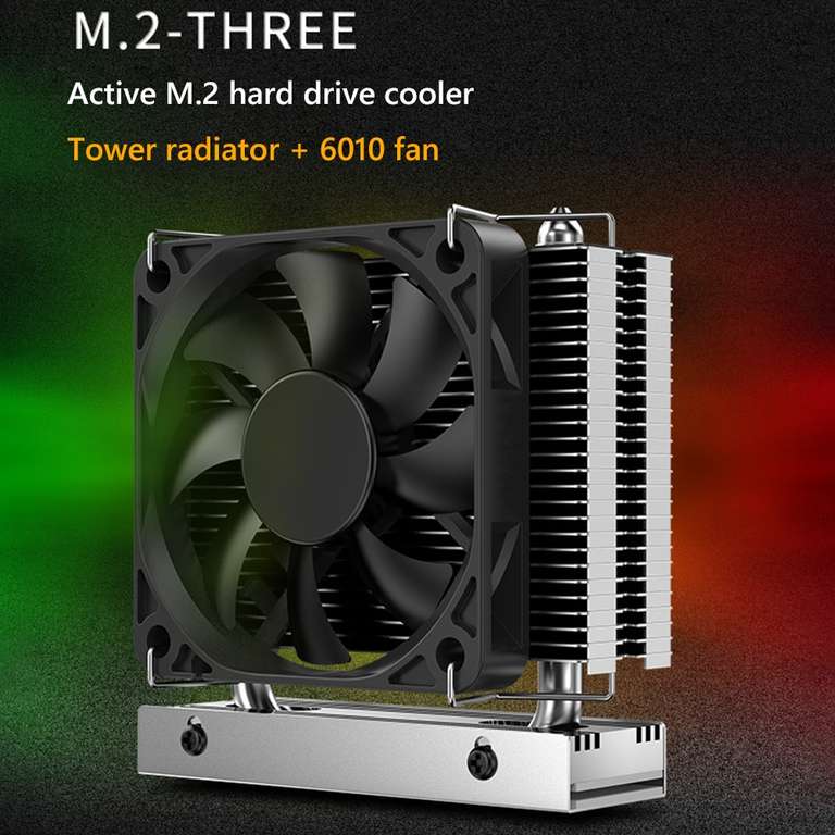 Радиатор для особо горячих SSD M.2 2280 (JUISHARK M.2-THREE)