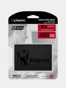 SSD накопитель Kingston A400 480Gb (SA400S37/480G)