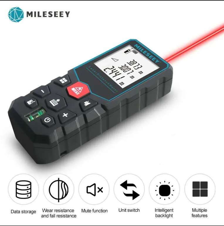 Лазерный дальномер Milessey x5 40м