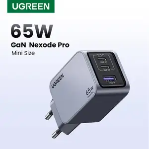 Сетевое зарядное устройство UGREEN Nexode Pro X755, GaN III, 65 Вт