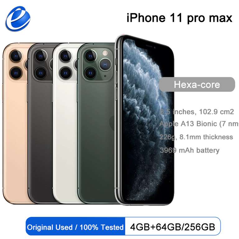 Смартфон iPhone 11ProMax 64G, б/у