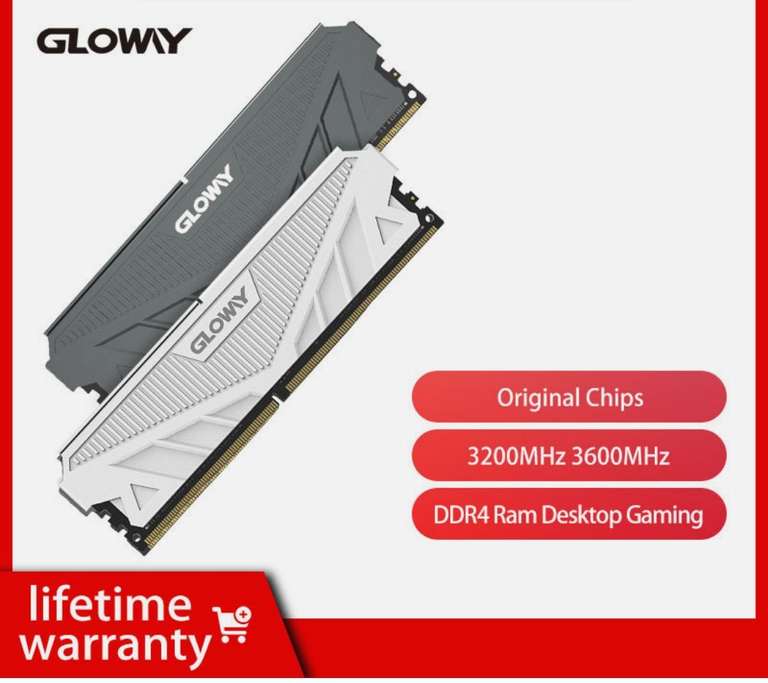 Оперативная память DDR 4 Gloway 16 ГБ 3600 МГц