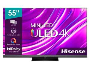 Телевизор Hisense 55U8HQ 55"/UHD/Mini-led/120гц ( + возврат бонусами со сберпраймом до 40519 руб)
