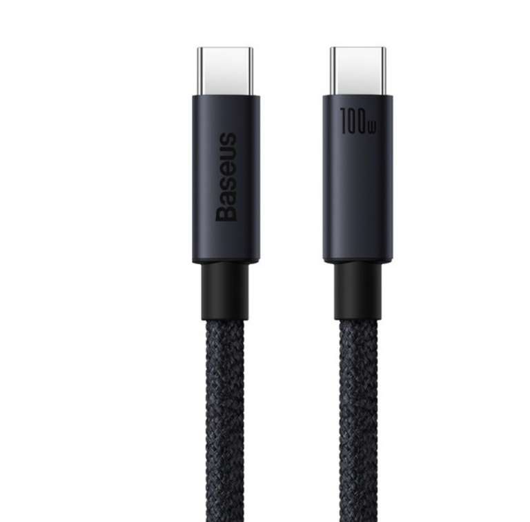USB-кабель Baseus с разъемом USB Type-C и поддержкой быстрой зарядки, 100 Вт