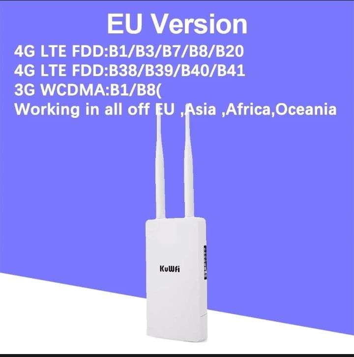 [11.11] Беспроводной Wi-Fi роутер KuWFi 4G LTE